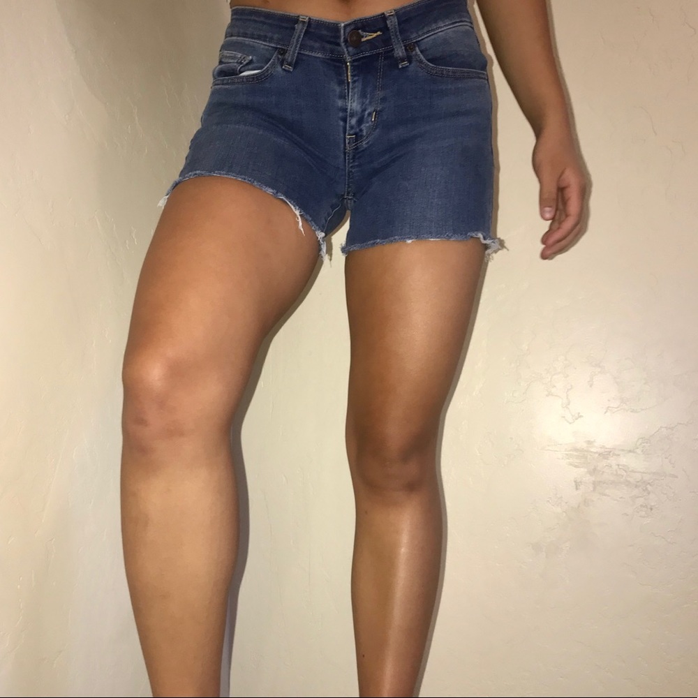 715 bootcut shorts from levi’s